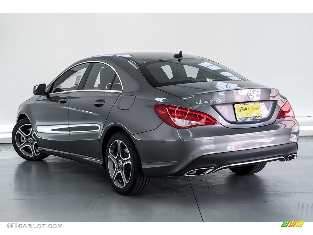 2019 CLA 250 Coupe - Mountain Grey Metallic / Black photo #2