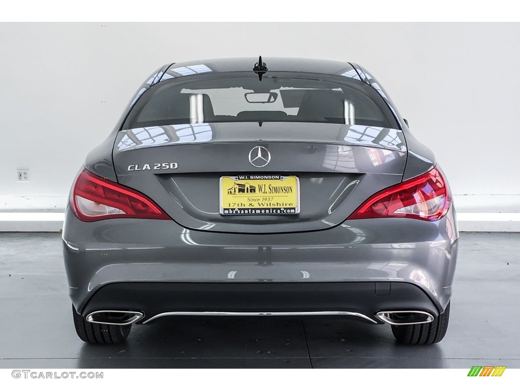 2019 CLA 250 Coupe - Mountain Grey Metallic / Black photo #3