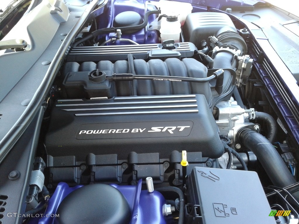 2018 Dodge Challenger R/T Scat Pack 392 SRT 6.4 Liter HEMI OHV 16-Valve VVT MDS V8 Engine Photo #132692025