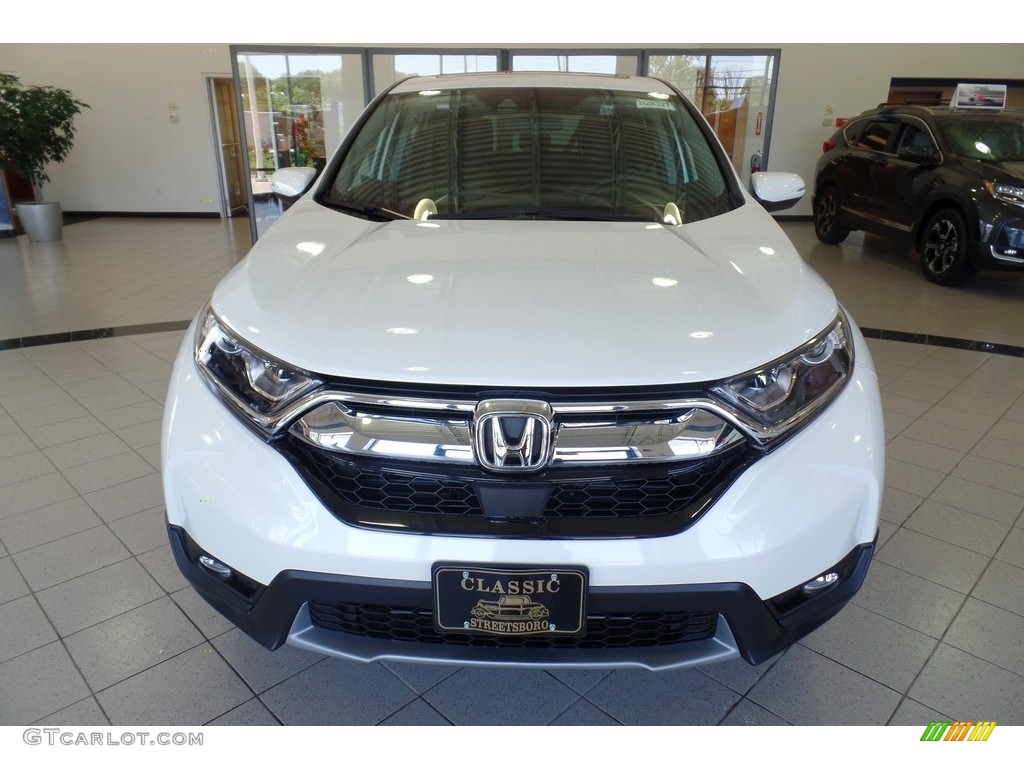 2019 CR-V EX AWD - Platinum White Pearl / Black photo #3