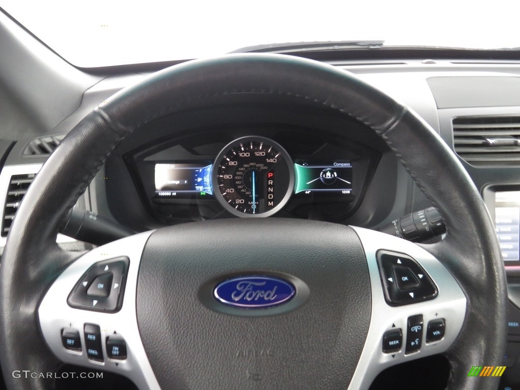 2015 Explorer XLT 4WD - Ingot Silver / Charcoal Black photo #22
