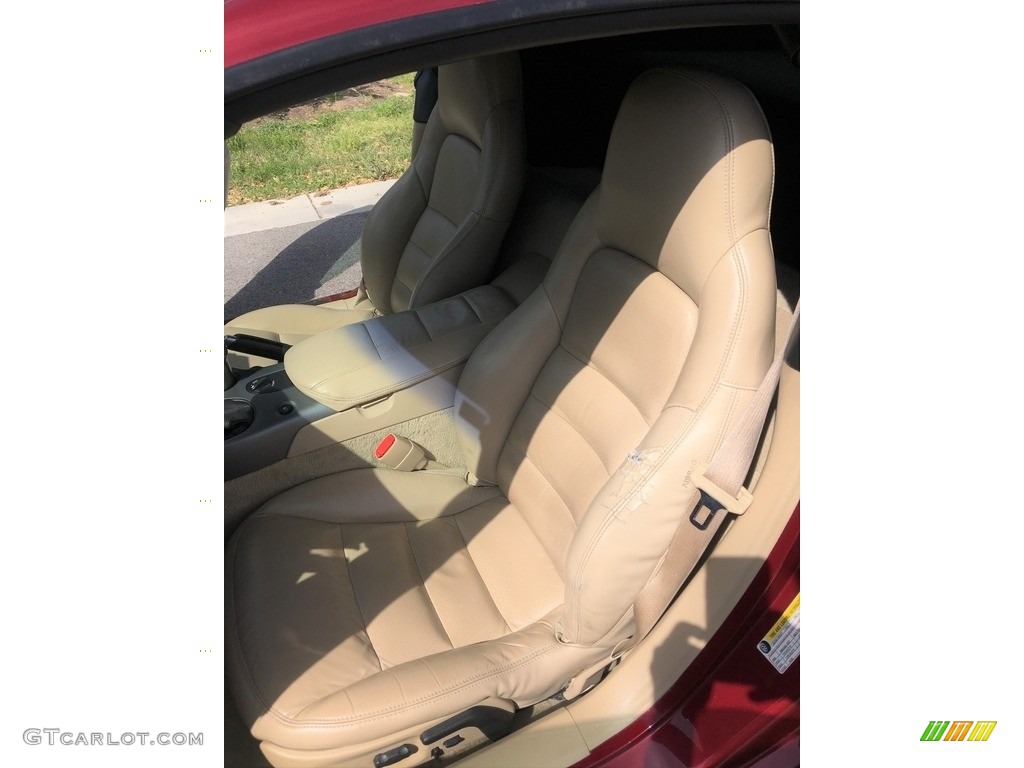 2007 Corvette Coupe - Monterey Red Metallic / Cashmere photo #7