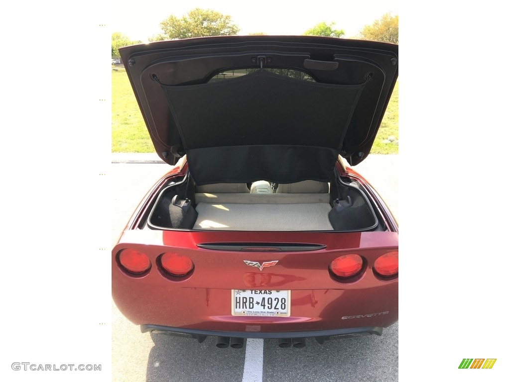 2007 Corvette Coupe - Monterey Red Metallic / Cashmere photo #21