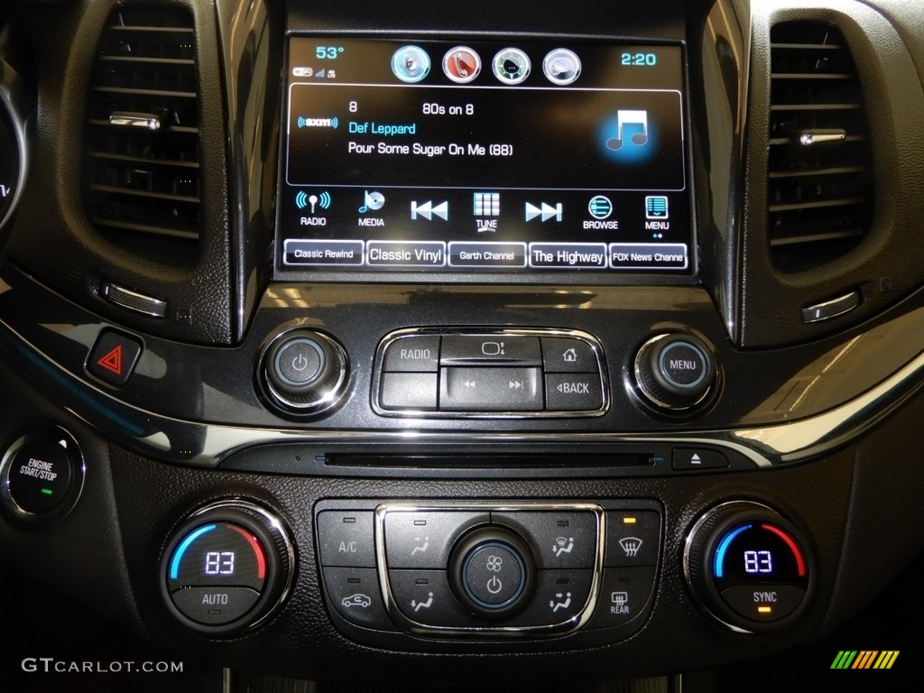 2018 Impala Premier - Graphite Metallic / Jet Black/Light Wheat photo #24
