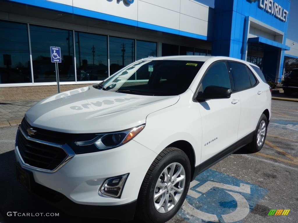 2019 Equinox LS - Summit White / Medium Ash Gray photo #1