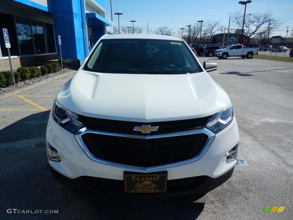 2019 Equinox LS - Summit White / Medium Ash Gray photo #2