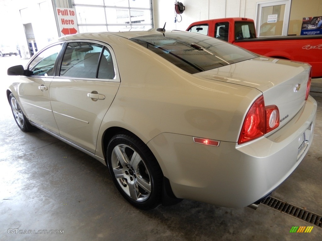 2009 Malibu LT Sedan - Gold Mist Metallic / Cocoa/Cashmere photo #7