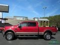 2019 Ruby Red Ford F250 Super Duty Lariat Crew Cab 4x4  photo #2