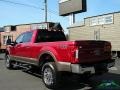 2019 Ruby Red Ford F250 Super Duty Lariat Crew Cab 4x4  photo #3