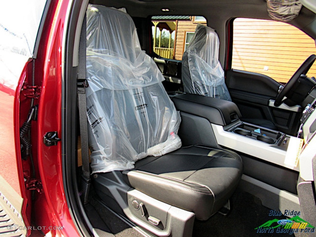 2019 F250 Super Duty Lariat Crew Cab 4x4 - Ruby Red / Black photo #34