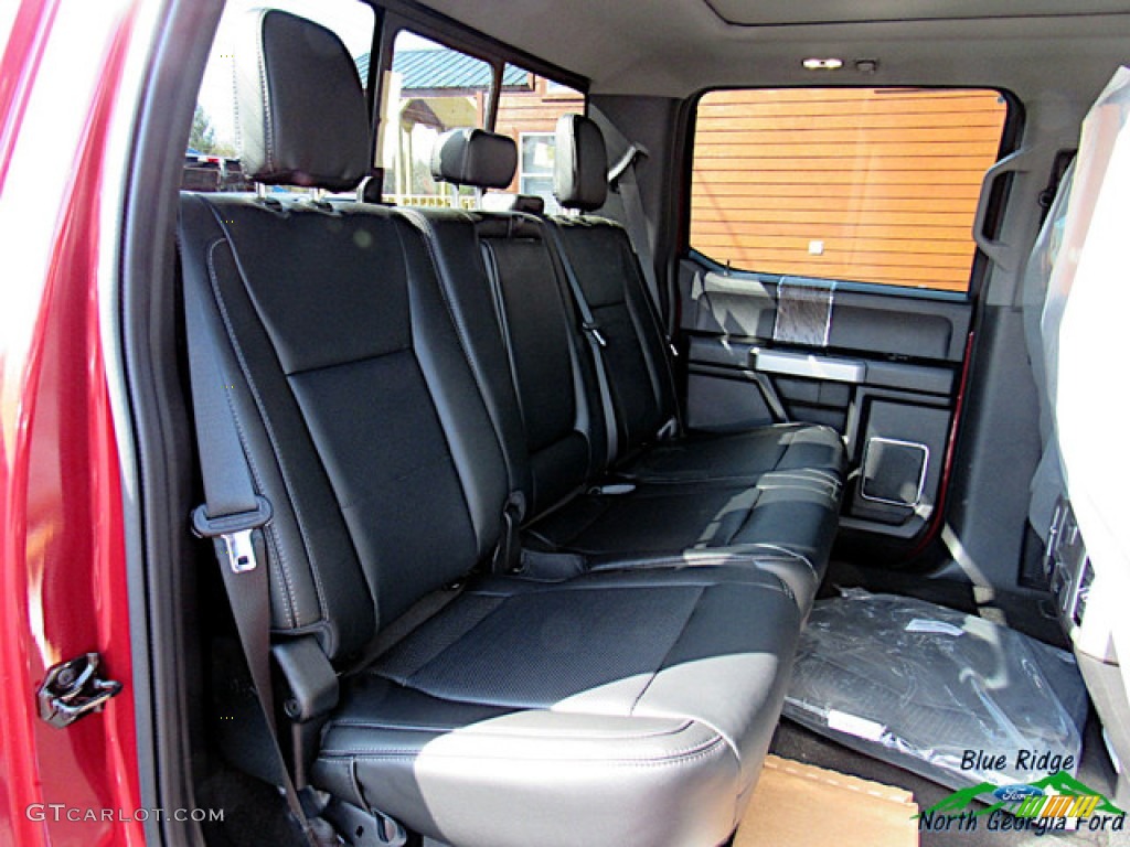 2019 F250 Super Duty Lariat Crew Cab 4x4 - Ruby Red / Black photo #35