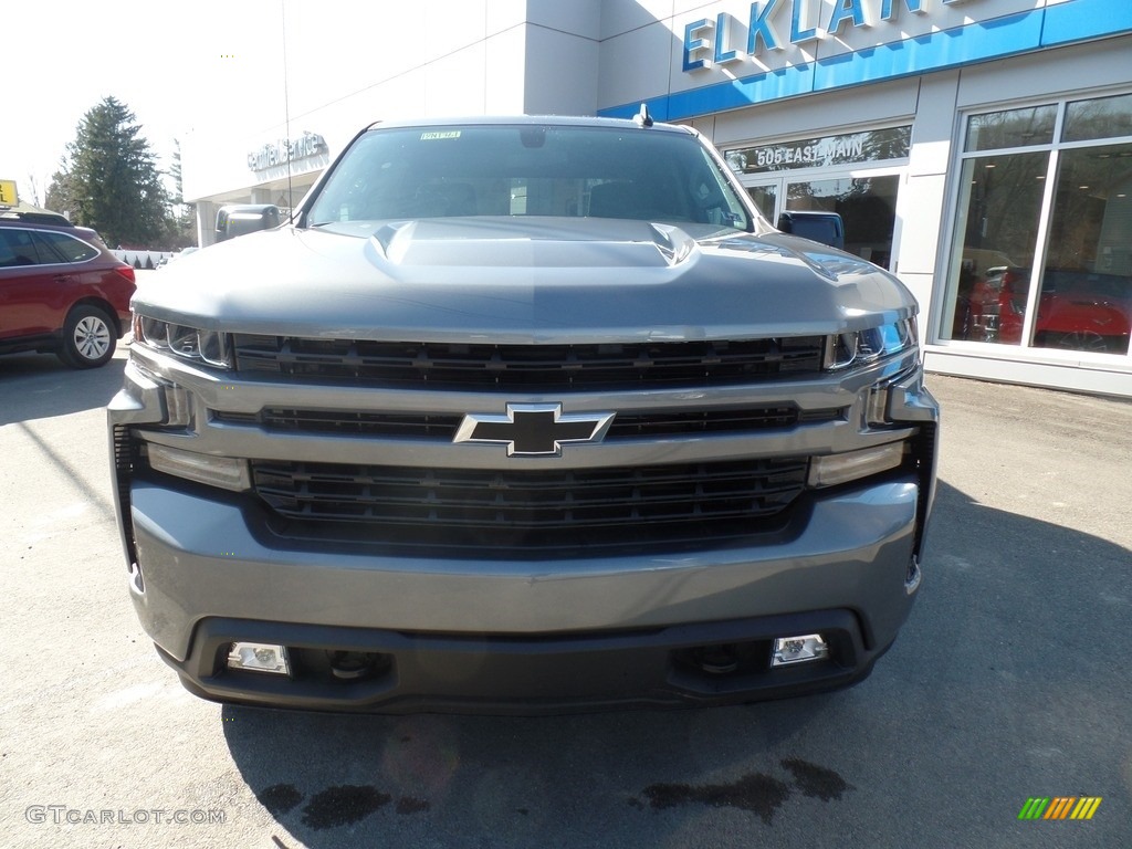 2019 Silverado 1500 RST Crew Cab 4WD - Satin Steel Metallic / Jet Black photo #3