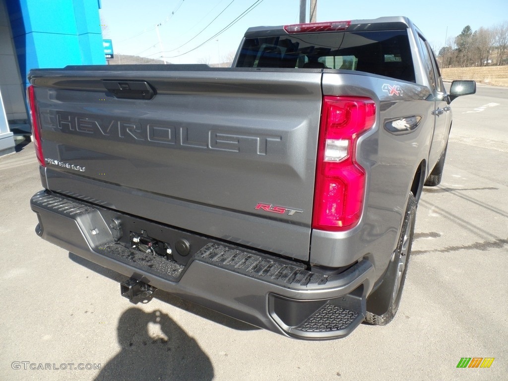 2019 Silverado 1500 RST Crew Cab 4WD - Satin Steel Metallic / Jet Black photo #8