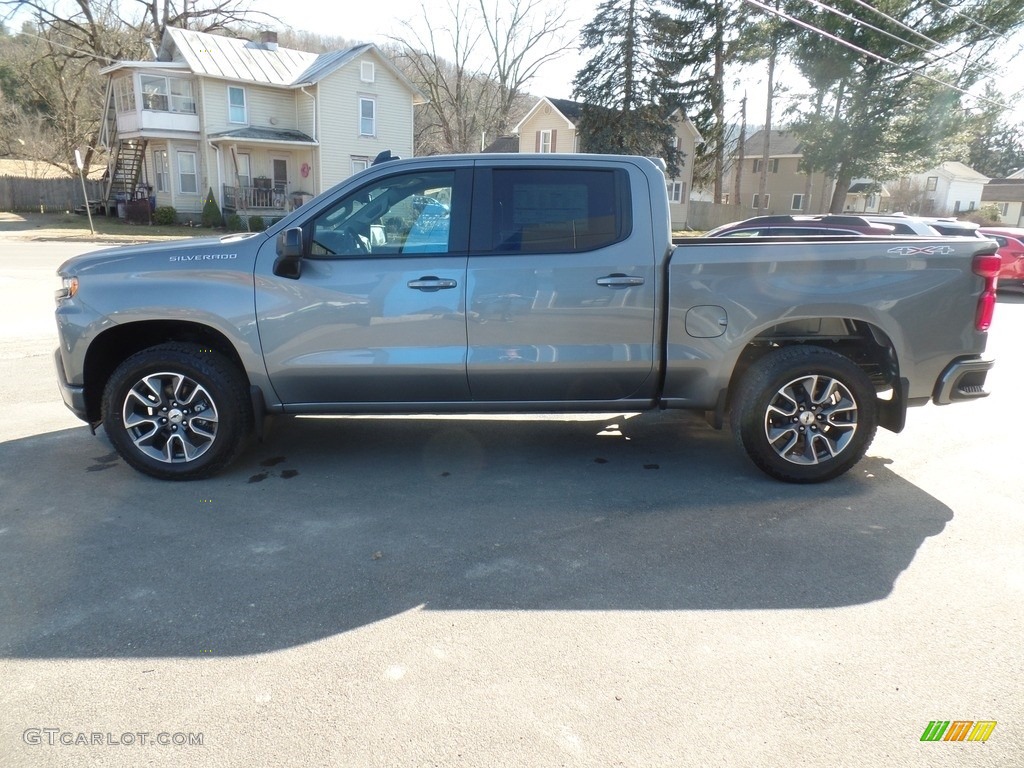 2019 Silverado 1500 RST Crew Cab 4WD - Satin Steel Metallic / Jet Black photo #11