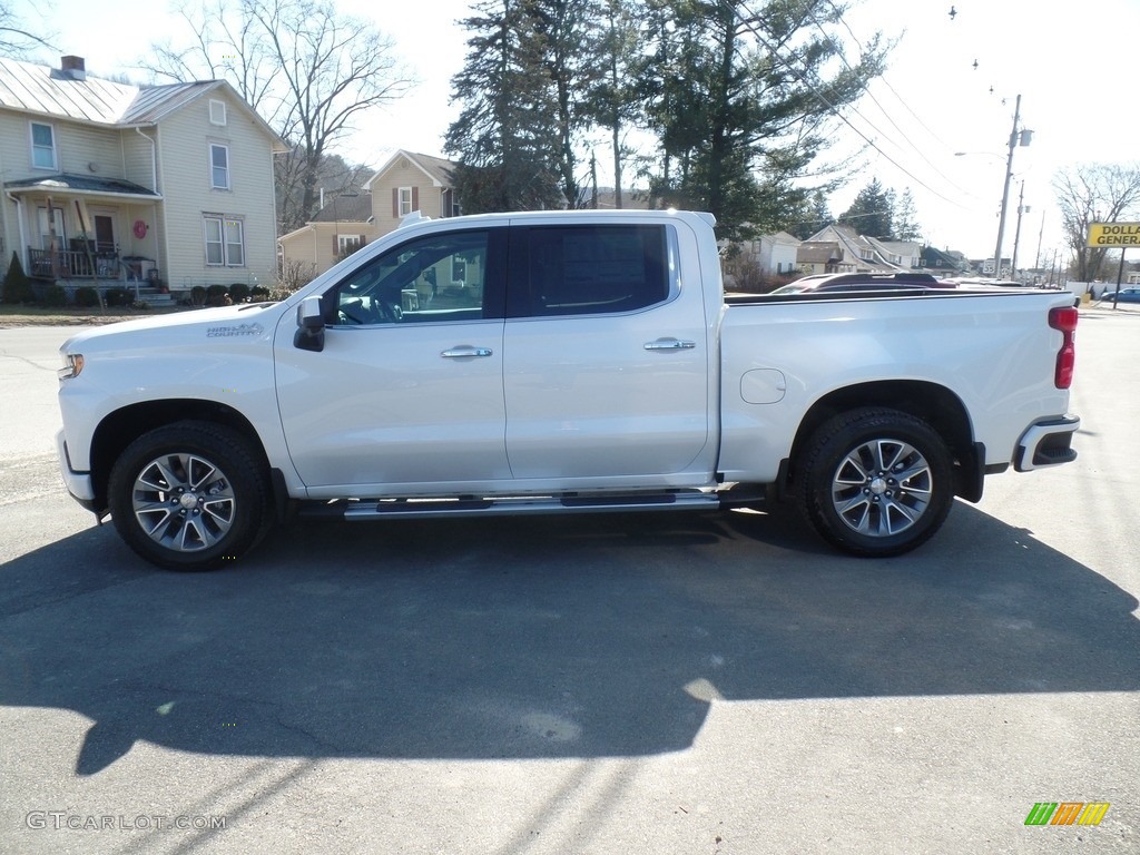 2019 Silverado 1500 High Country Crew Cab 4WD - Summit White / Jet Black photo #8