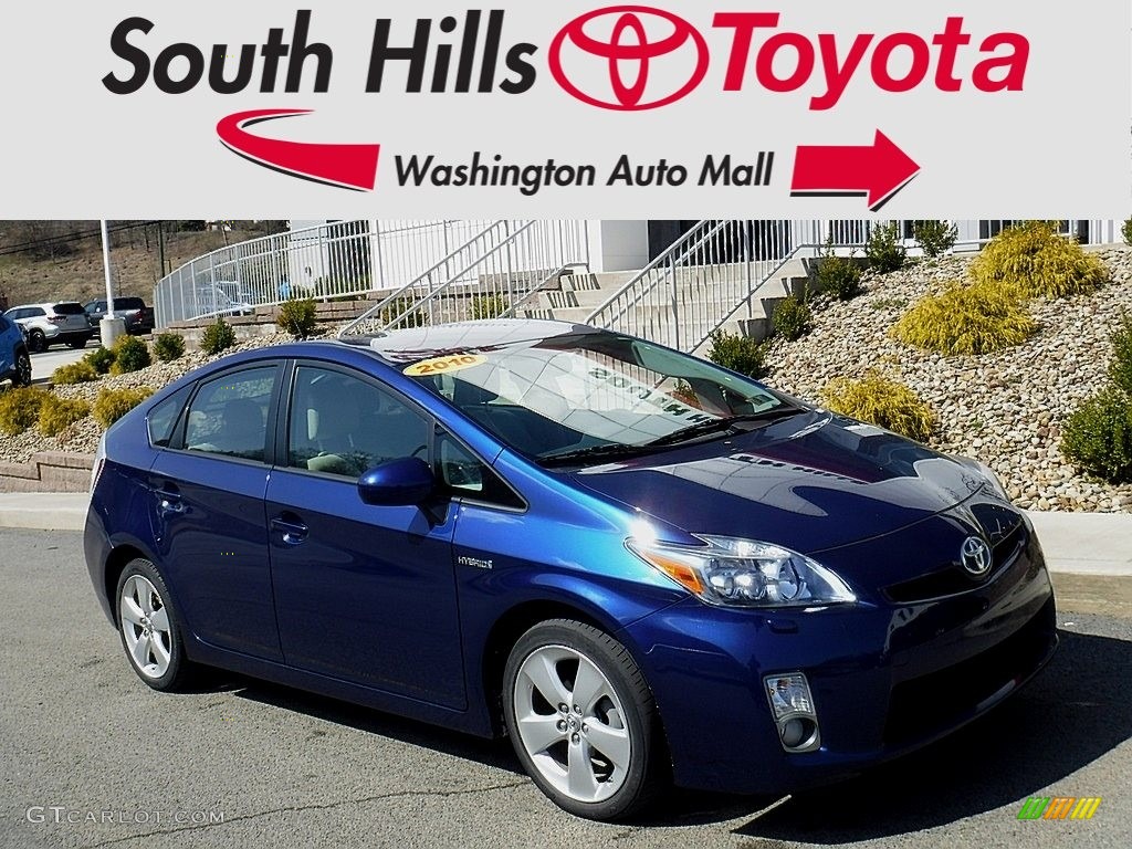 Blue Ribbon Metallic Toyota Prius