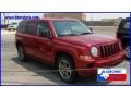 2009 Inferno Red Crystal Pearl Jeep Patriot Sport  photo #12