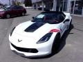 Arctic White - Corvette Grand Sport Convertible Photo No. 28