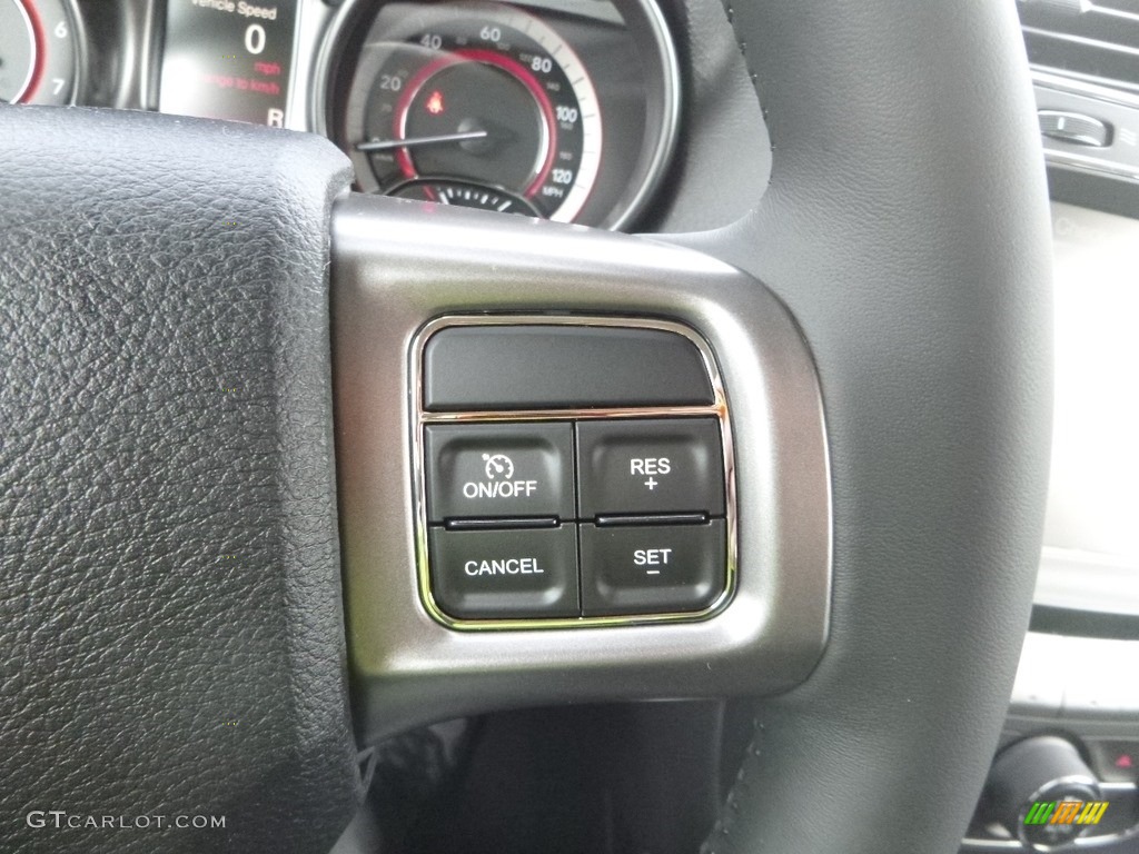 2019 Dodge Journey Crossroad AWD Black Steering Wheel Photo #132703239