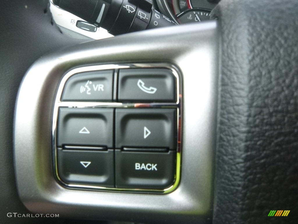 2019 Dodge Journey Crossroad AWD Black Steering Wheel Photo #132703245