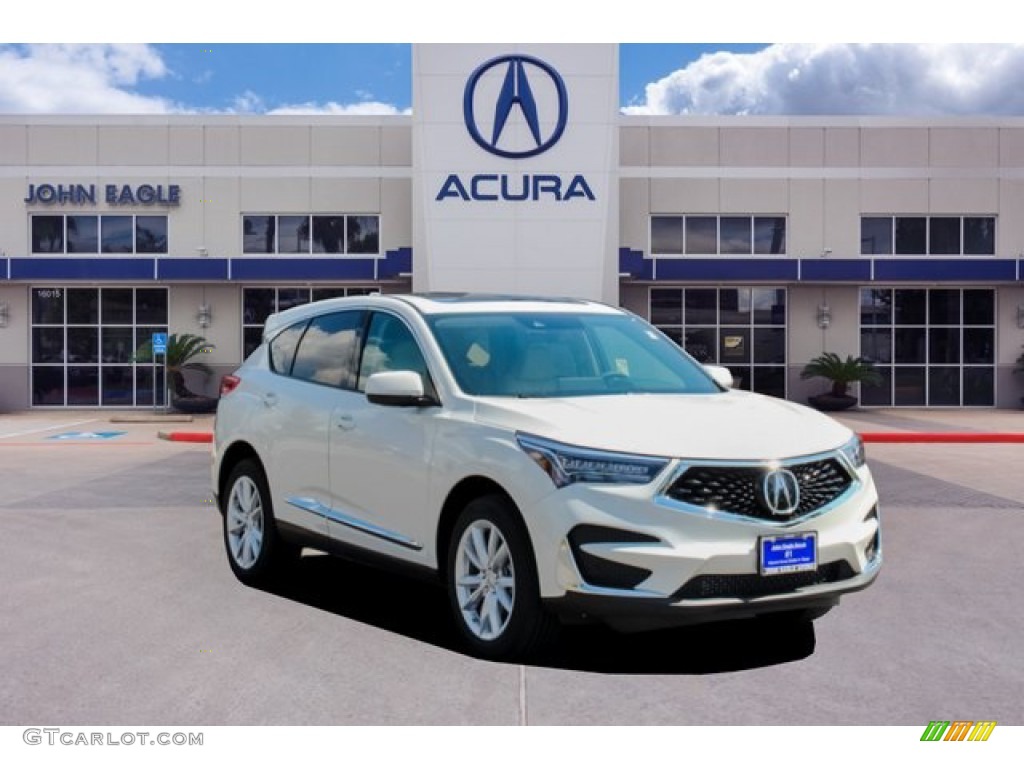 2019 RDX AWD - White Diamond Pearl / Parchment photo #1