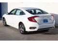 2019 Platinum White Pearl Honda Civic LX Sedan  photo #2