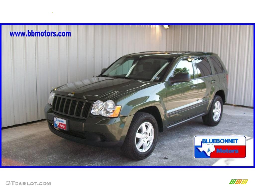 2008 Grand Cherokee Laredo - Jeep Green Metallic / Dark Slate Gray/Light Graystone photo #1