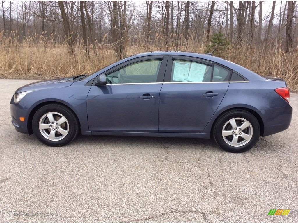2014 Cruze LT - Atlantis Blue Metallic / Medium Titanium photo #2