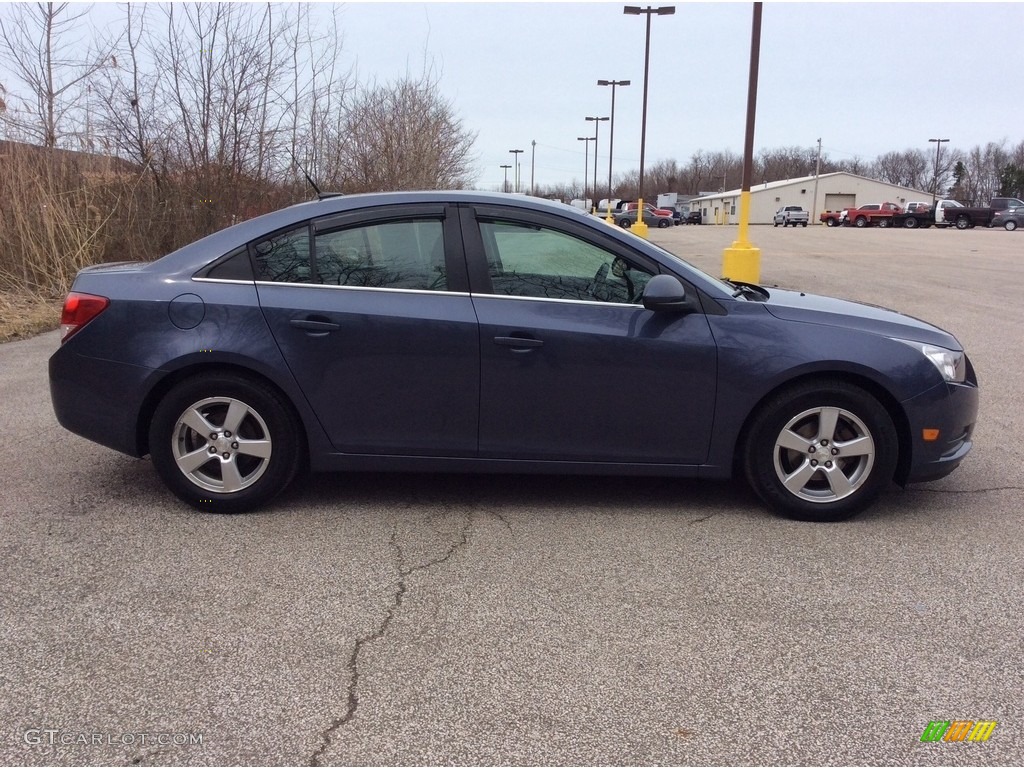 2014 Cruze LT - Atlantis Blue Metallic / Medium Titanium photo #6
