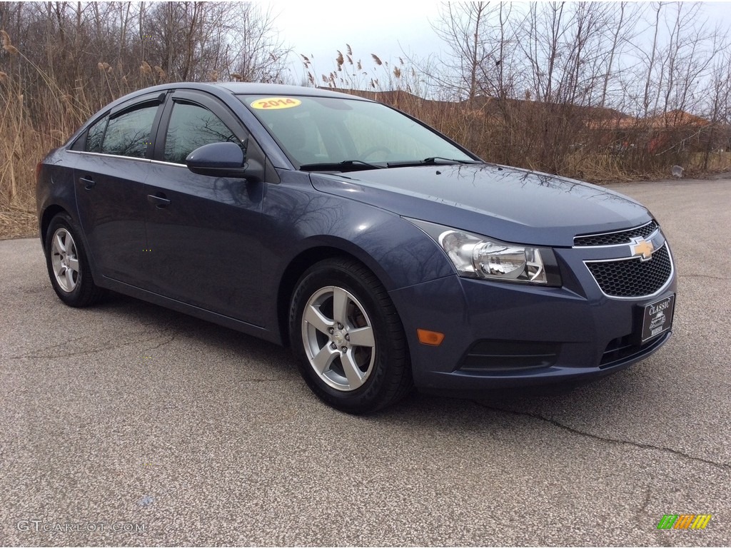 2014 Cruze LT - Atlantis Blue Metallic / Medium Titanium photo #7