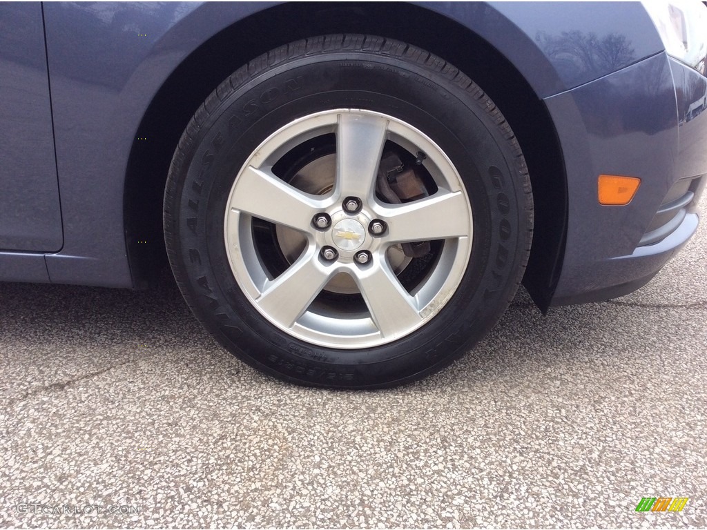 2014 Cruze LT - Atlantis Blue Metallic / Medium Titanium photo #9