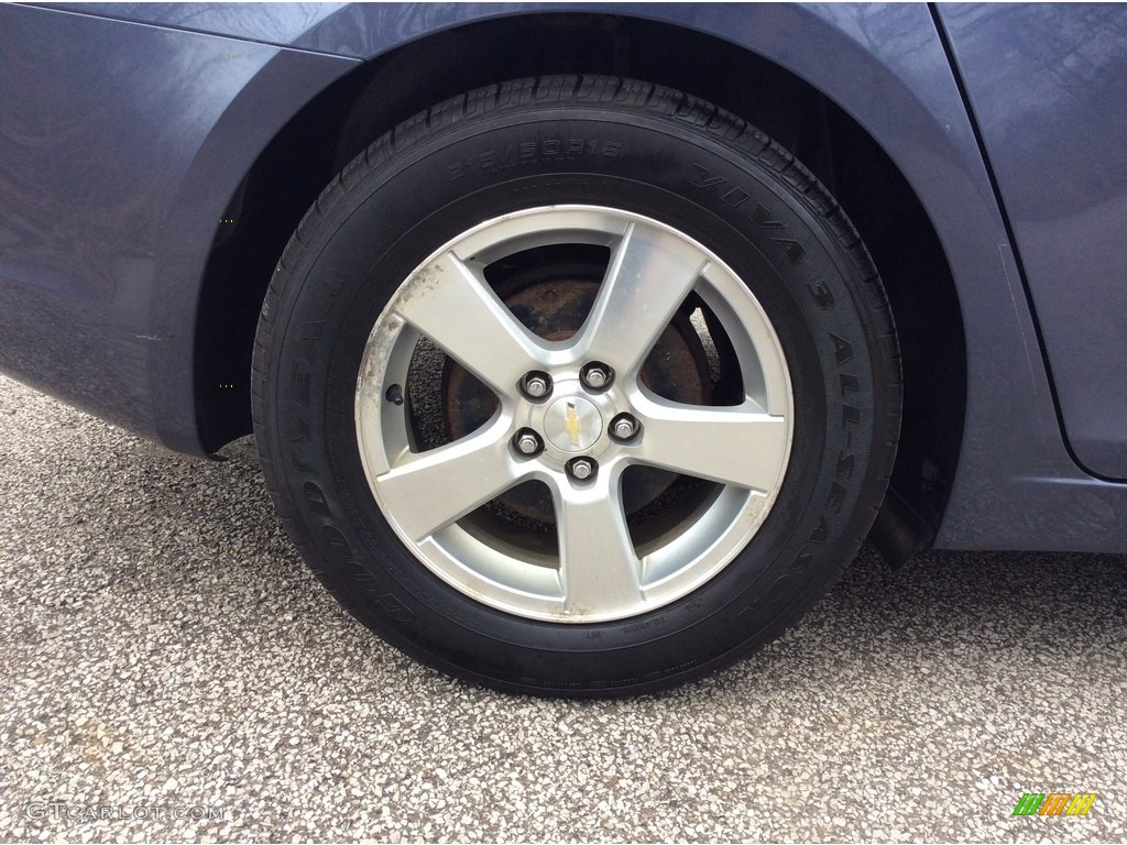 2014 Cruze LT - Atlantis Blue Metallic / Medium Titanium photo #10