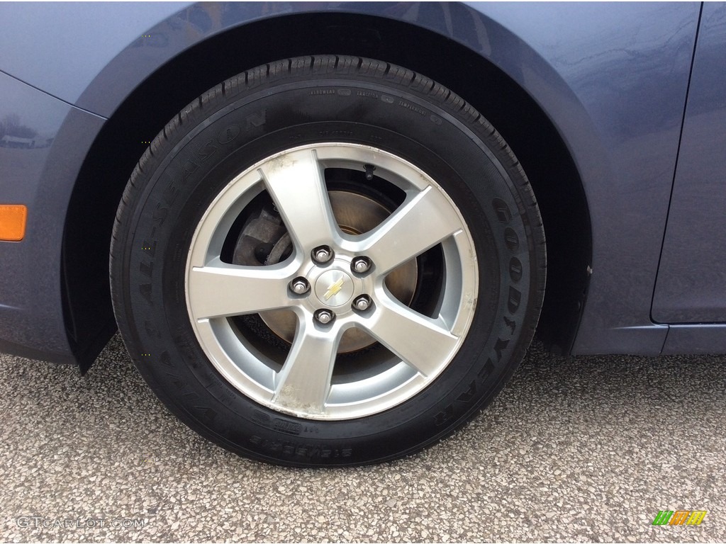 2014 Cruze LT - Atlantis Blue Metallic / Medium Titanium photo #12