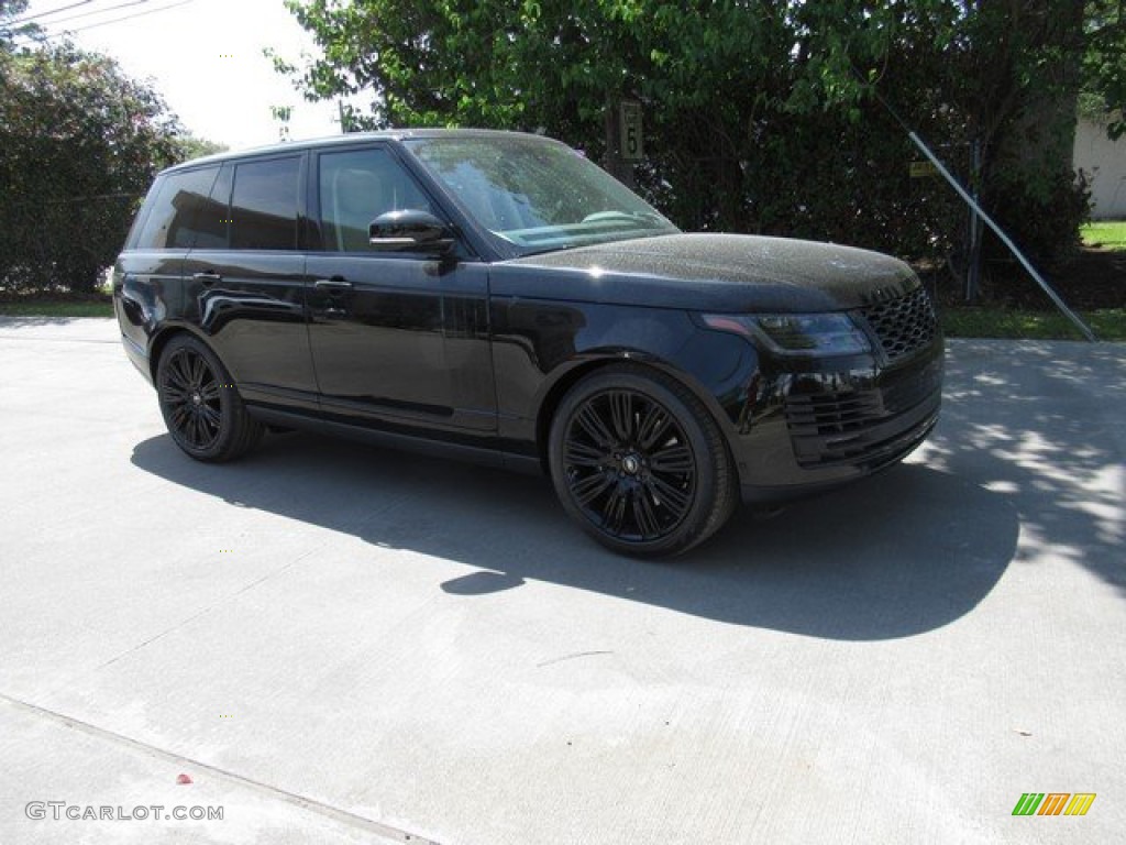Santorini Black Metallic Land Rover Range Rover