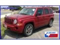 2009 Inferno Red Crystal Pearl Jeep Patriot Sport  photo #1