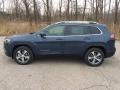 2019 Blue Shade Pearl Jeep Cherokee Limited 4x4  photo #3