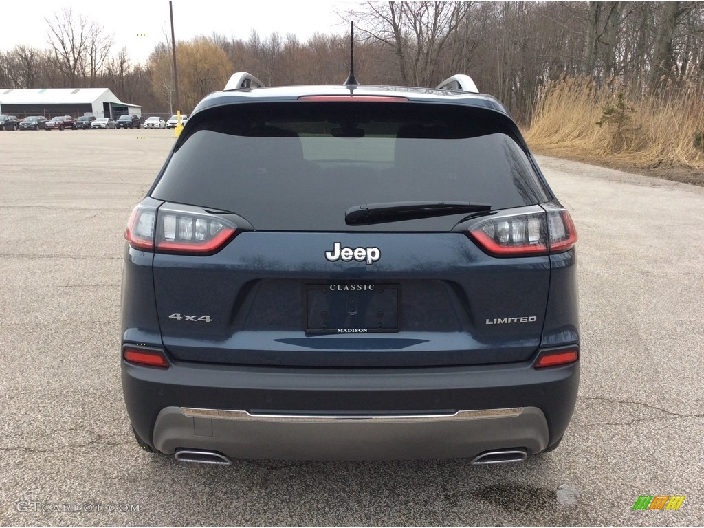 2019 Cherokee Limited 4x4 - Blue Shade Pearl / Black photo #5