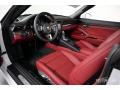2019 Porsche 911 Bordeaux Red Interior Front Seat Photo