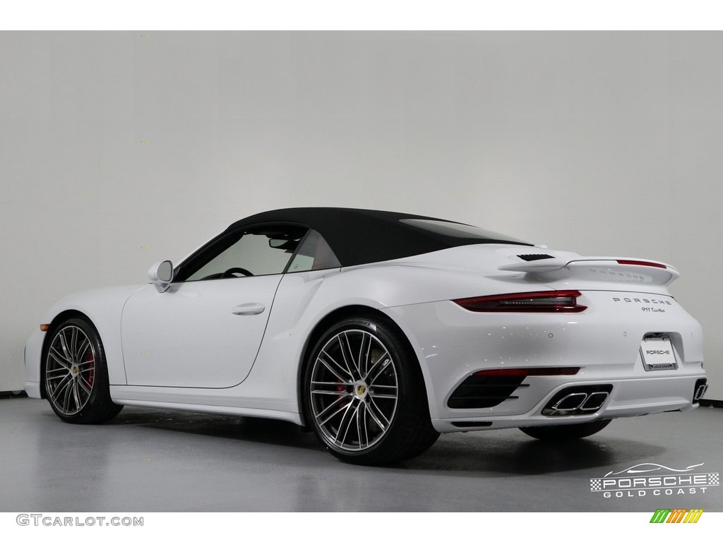 2019 911 Turbo Coupe - White / Bordeaux Red photo #29