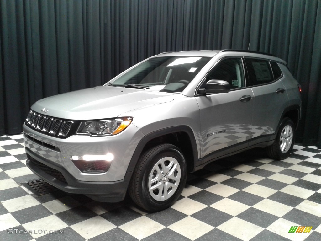 Billet Silver Metallic 2019 Jeep Compass Sport 4x4 Exterior Photo #132710959