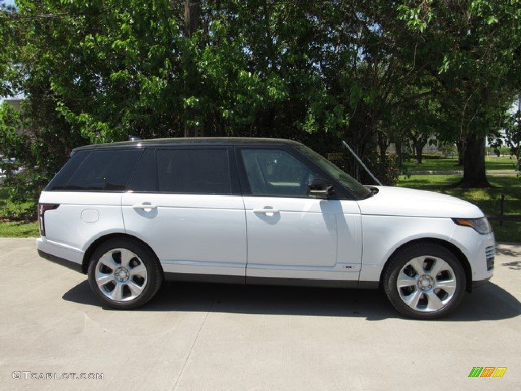 2019 Range Rover Supercharged - Yulong White Metallic / Espresso/Almond photo #6