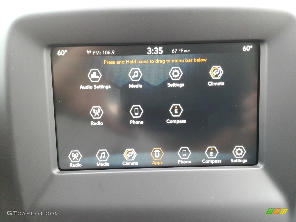 2019 Jeep Compass Sport 4x4 Controls Photo #132711523
