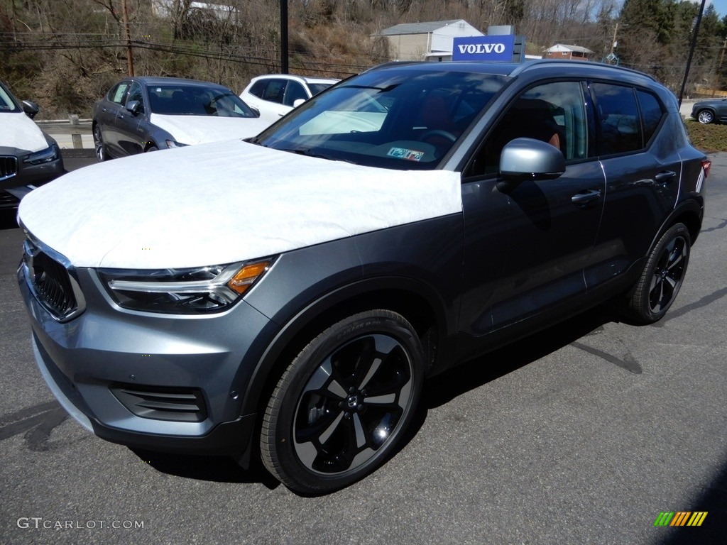 2019 XC40 T5 Momentum AWD - Osmium Grey Metallic / Oxide Red photo #5