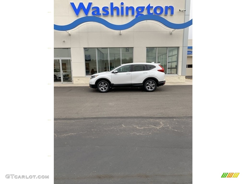 2019 CR-V EX-L AWD - Platinum White Pearl / Black photo #1