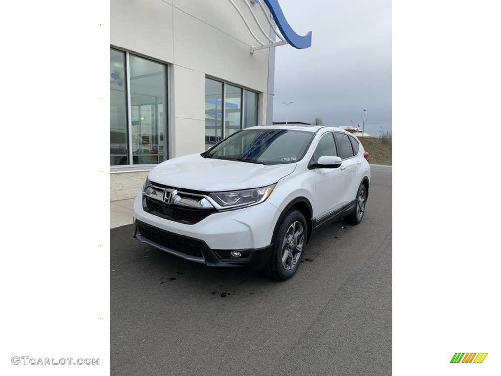 2019 CR-V EX-L AWD - Platinum White Pearl / Black photo #2