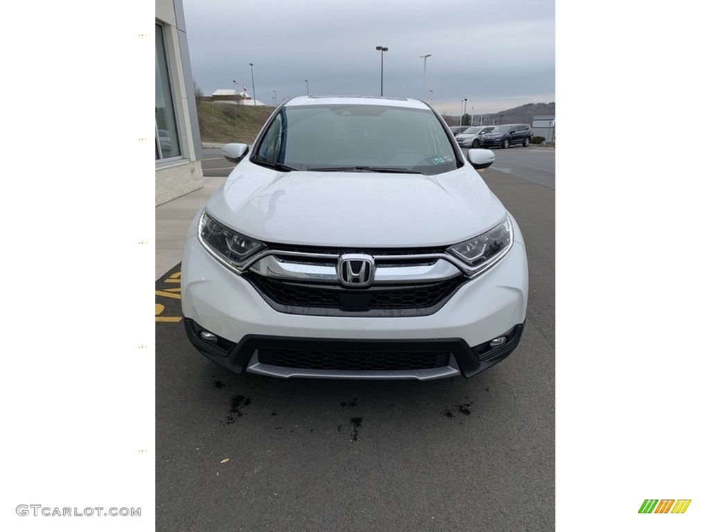 2019 CR-V EX-L AWD - Platinum White Pearl / Black photo #3