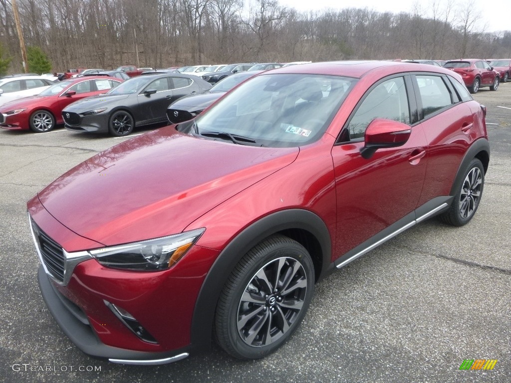 Soul Red Metallic 2019 Mazda CX-3 Grand Touring AWD Exterior Photo #132713071