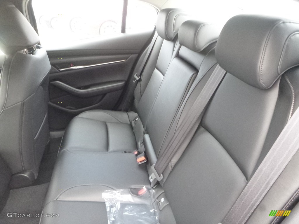 Black Interior 2019 Mazda MAZDA3 Preferred Sedan AWD Photo #132713779