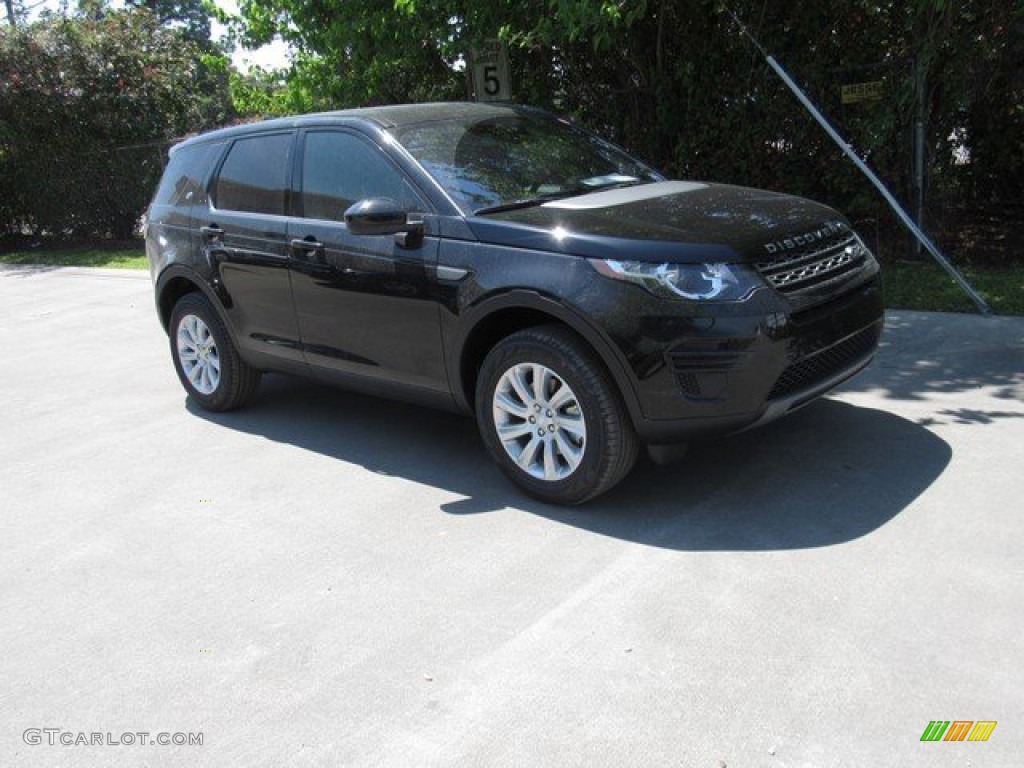 Santorini Black Metallic Land Rover Discovery Sport