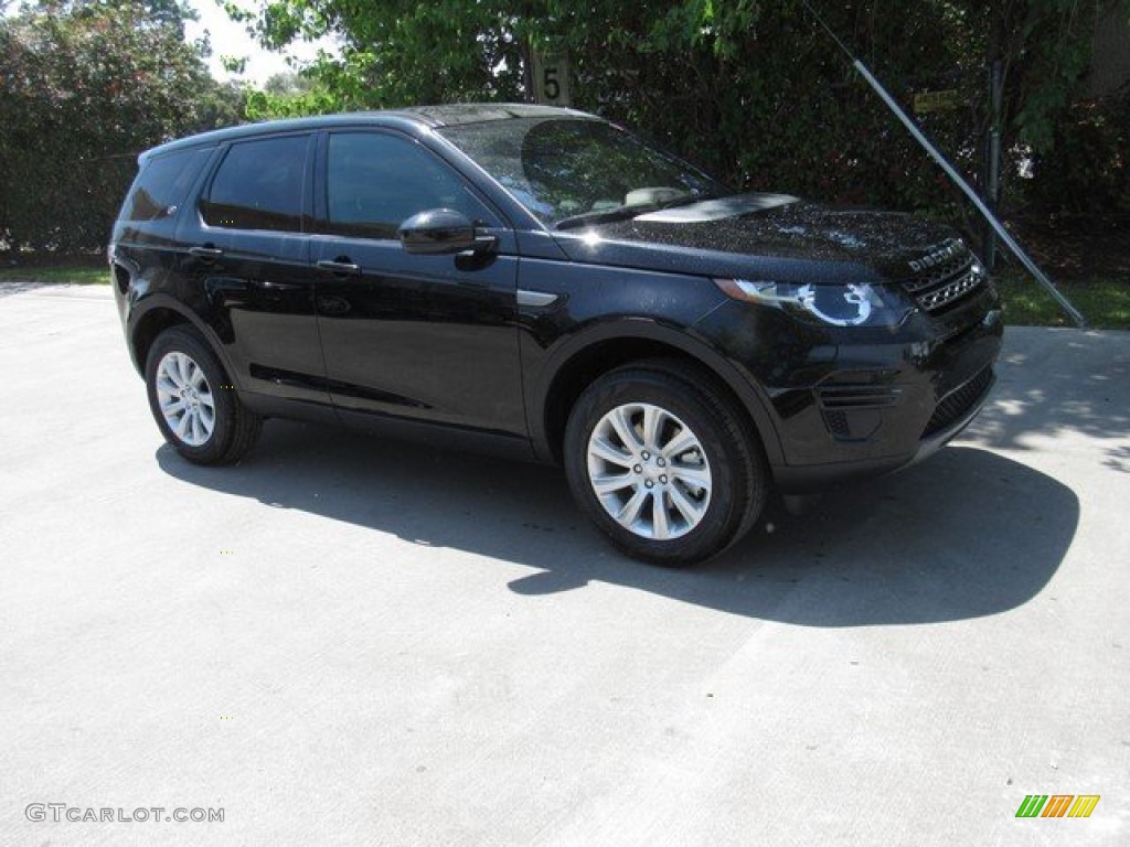 Santorini Black Metallic Land Rover Discovery Sport